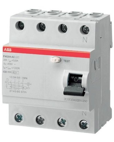 FH204 AC-40/0,03 (2CSF204004R1400). Выключатель дифференциального тока (УЗО). ABB в Прокопьевске