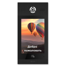 AA-14FB BLACK. Вызывная панель подъездного IP-домофона. BAS-IP