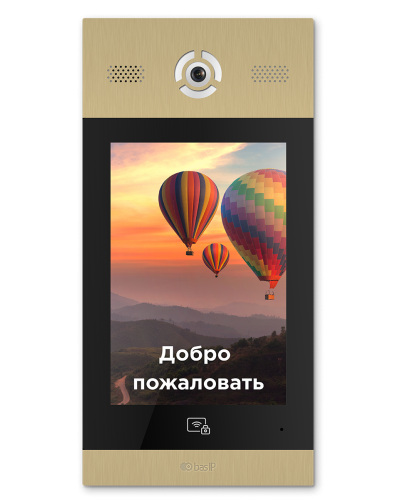 AA-14FB GOLD. Вызывная панель подъездного IP-домофона. BAS-IP в Прокопьевске