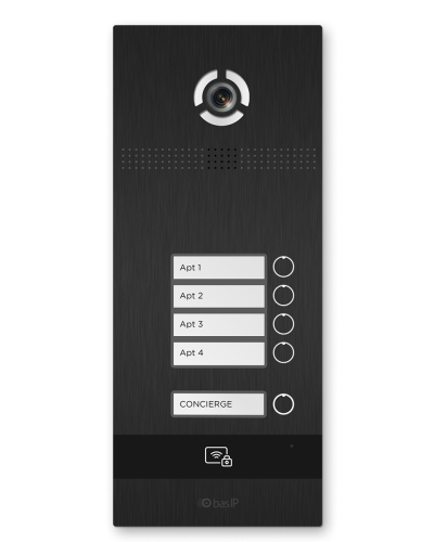 BI-04FB BLACK. Вызывная панель IP-домофона. BAS-IP в Прокопьевске