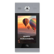 AA-14FB SILVER. Вызывная панель подъездного IP-домофона. BAS-IP