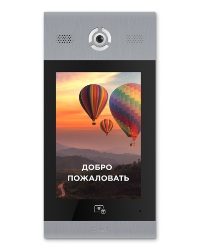 AA-14FB SILVER. Вызывная панель подъездного IP-домофона. BAS-IP в Прокопьевске