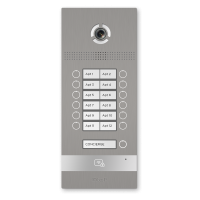 BI-12FB SILVER. Вызывная панель IP-домофона. BAS-IP