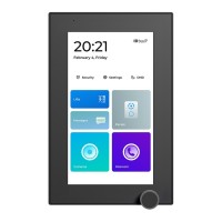 AZ-07LL BLACK. Монитор IP-видеодомофона цветной. BAS-IP