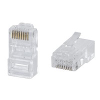 8P8C-C6(1.20)-FC (100 шт) (11081c). Разъем RJ-45. CABEUS