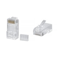 8P8C-C6-TWP (100 шт) (7778c). Разъем RJ-45. CABEUS