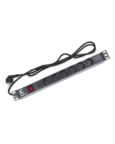 PDU-6P-F-2EU (7296c). Блок розеток 19. CABEUS в Прокопьевске