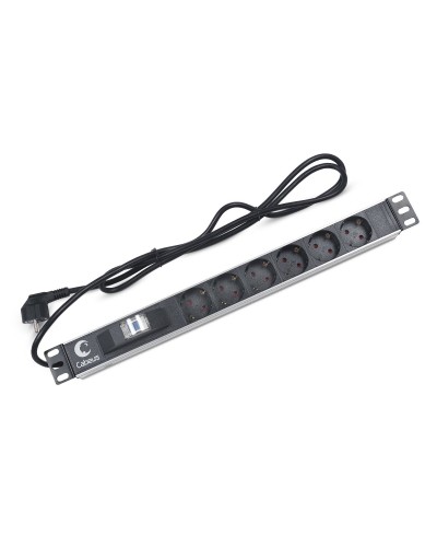 PDU-6P-B-2EU (7292c). Блок розеток 19. CABEUS в Прокопьевске
