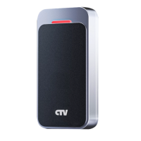 CTV-CR30EM. Считыватель со встроенным контроллером. CTV