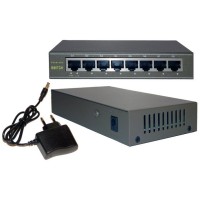 CO-SW8G. Коммутатор 8-портовый Gigabit Ethernet. ComOnyx