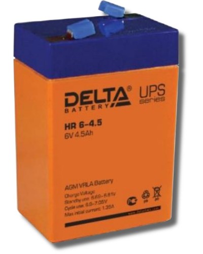 Delta HR 6-4.5. Аккумулятор герметичный свинцово-кислотный. Delta в Прокопьевске