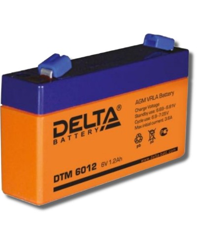 Delta DTM 6012. Аккумулятор герметичный свинцово-кислотный. Delta в Прокопьевске