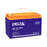 Delta HRL 12-100 X. Аккумулятор герметичный свинцово-кислотный. Delta
