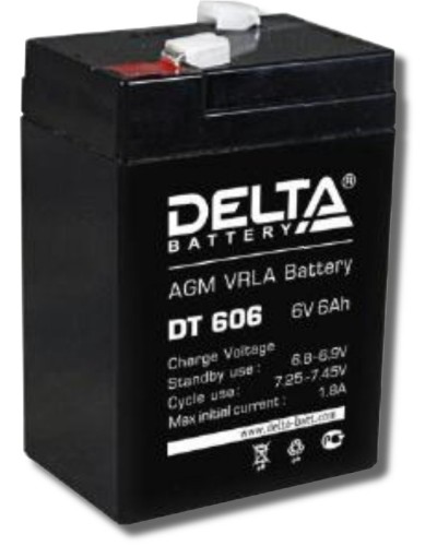 Delta DT 606. Аккумулятор герметичный свинцово-кислотный. Delta в Прокопьевске