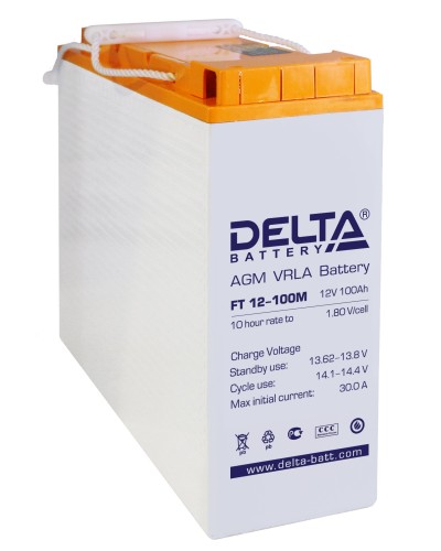 Delta FT 12-100 M. Аккумулятор герметичный свинцово-кислотный. Delta в Прокопьевске