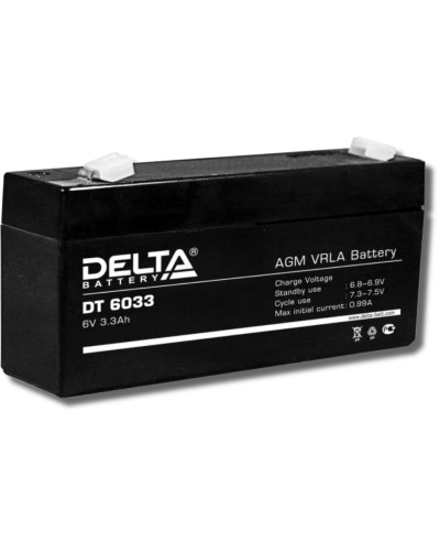 Delta DT 6033. Аккумулятор герметичный свинцово-кислотный. Delta в Прокопьевске