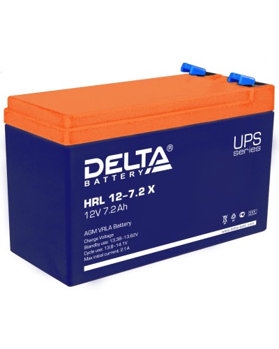 Delta HRL 12-7.2 X. Аккумулятор герметичный свинцово-кислотный. Delta в Прокопьевске