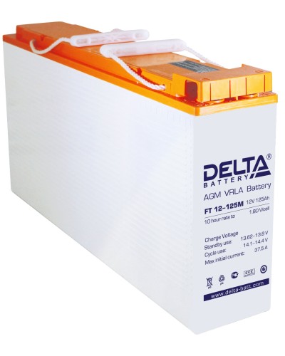 Delta FT 12-125 M. Аккумулятор герметичный свинцово-кислотный. Delta в Прокопьевске