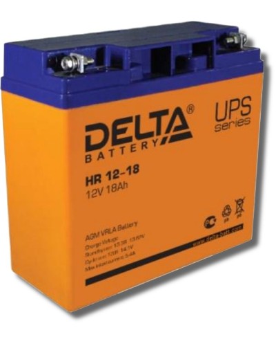 Delta HR 12-18. Аккумулятор герметичный свинцово-кислотный. Delta в Прокопьевске