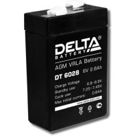 Delta DT 6028. Аккумулятор герметичный свинцово-кислотный. Delta