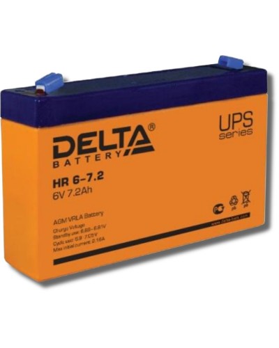Delta HR 6-7.2. Аккумулятор герметичный свинцово-кислотный. Delta в Прокопьевске