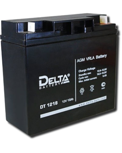 Delta DT 1218. Аккумулятор герметичный свинцово-кислотный. Delta в Прокопьевске