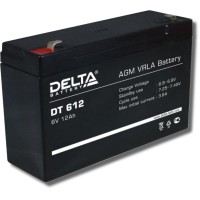 Delta DT 612. Аккумулятор герметичный свинцово-кислотный. Delta