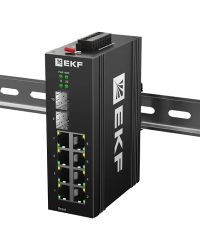 TSX-ML2-2GH/SFP-8GT. Промышленный управляемый коммутатор. EKF в Прокопьевске