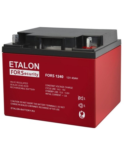 ETALON FORS 1240. Аккумулятор герметичный свинцово-кислотный. ETALON в Прокопьевске
