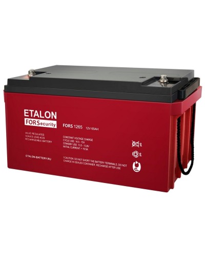 ETALON FORS 1265. Аккумулятор герметичный свинцово-кислотный. ETALON в Прокопьевске