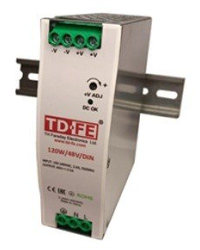 120W/48V/DIN. Блок питания. FARADAY в Прокопьевске