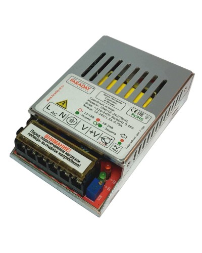 18W/12-24V/78AL. Импульсный блок питания. FARADAY в Прокопьевске