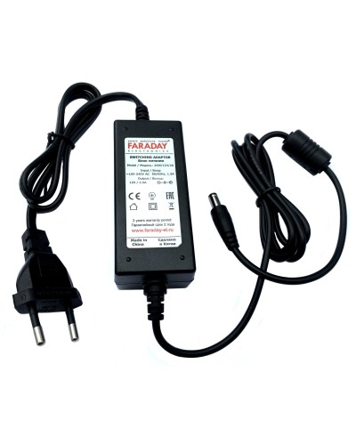 24W/12V/2A. Импульсный блок питания в пластиковом корпусе. FARADAY в Прокопьевске