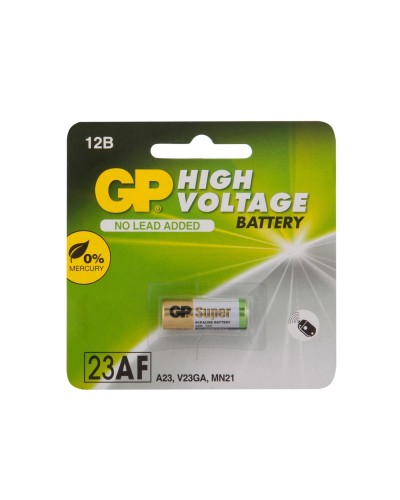 GP 23AF (GP 23AFRA-2F1), БЛИСТЕР. Высоковольтная батарейка 12В. GP Batteries в Прокопьевске