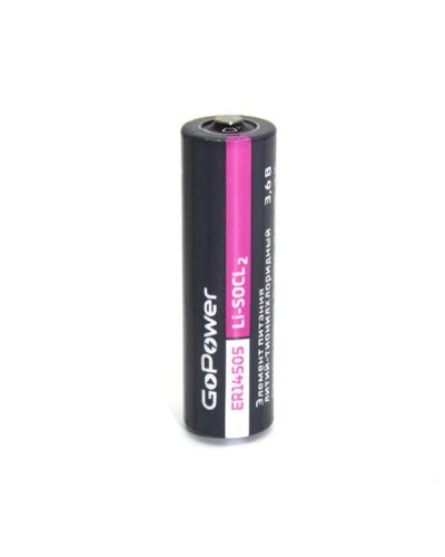 ER14505 GoPower. Литий-тионилхлоридный элемент питания. GoPower в Прокопьевске