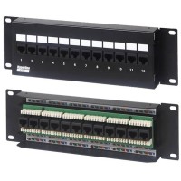 PPW-12-8P8C-C5e. Патч-панель. Hyperline