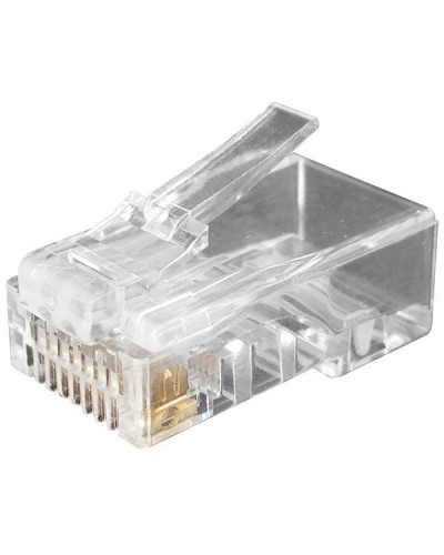 PLUG-8P8C-U-C6-100 (100 шт). Разъем RJ-45. Hyperline в Прокопьевске