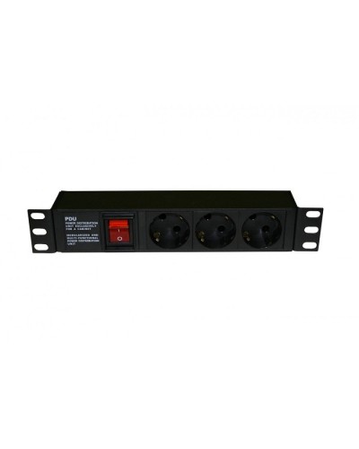 SHE10-3SH-S-IEC. Блок розеток 10. Hyperline в Прокопьевске