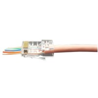 PLEZ-8P8C-U-C5-SH-100 (100 шт). Разъем RJ-45. Hyperline