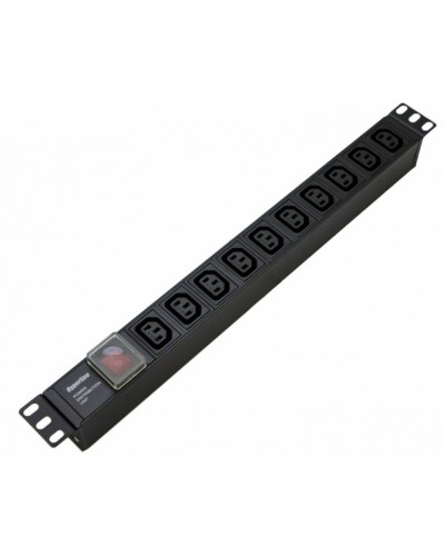 SHE19-10IEC-S-IEC. Блок розеток 19. Hyperline в Прокопьевске
