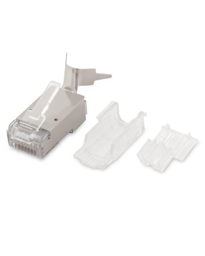 PLUG-8P8C-UV-C6A-SH-50 (50 шт). Разъем RJ-45. Hyperline в Прокопьевске