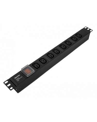 SHE19-8IEC-S-IEC. Блок розеток 19. Hyperline в Прокопьевске