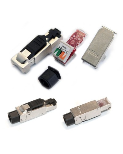 PLUF-8P8C-S-C6-SH. Разъем RJ-45. Hyperline в Прокопьевске