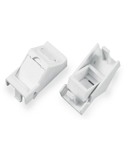 SIP2A-1K-M45-22.5. Вставка угловая 45x22.5 (аналог Mosaic) для 1 модуля формата Keystone Jack. Hyperline в Прокопьевске