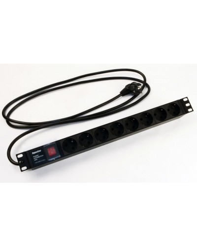 SHE19-8SH-S-2.5EU. Блок розеток 19. Hyperline в Прокопьевске