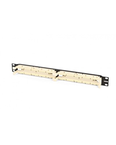 110C-19-100P-1U. 100 парная кросс-панель 110 типа. Hyperline в Прокопьевске