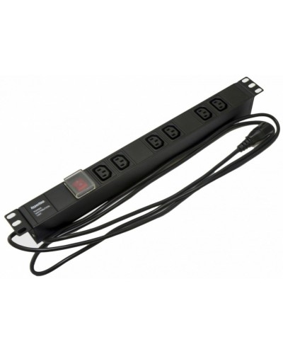 SHE19-6IEC-S-2.5IEC. Блок розеток 19. Hyperline в Прокопьевске