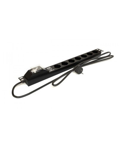 SHE19-7SH-BF-2.5EU. Блок розеток 19. Hyperline в Прокопьевске