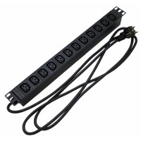 SHE19-12IEC-2.5EU. Блок розеток 19. Hyperline