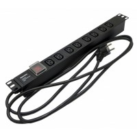 SHE19-8IEC-S-2.5EU. Блок розеток 19. Hyperline